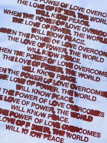 Against Lab - Quote Chapo Shirt - Light Blue