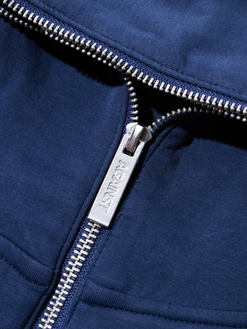 Against Lab - Neo Tatsuya Zip Hood -Blue