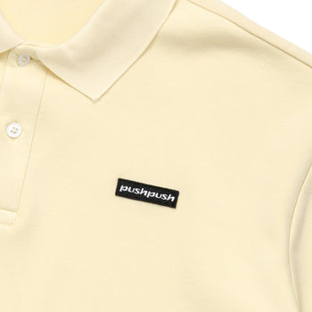 PUSHPUSH - Jay Polo Tee - Yellow Pastel