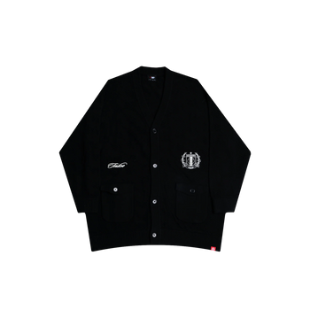 TNT X SFC Cardigan - Black