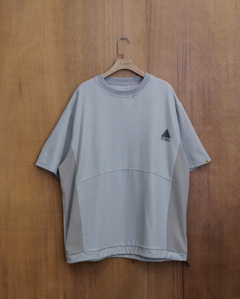 FTMD. Panel Waffle Tee - Grey