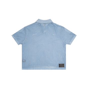 TNT x Dmeow - Tides Knitted Polo - Blue