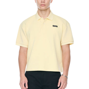 PUSHPUSH - Jay Polo Tee - Yellow Pastel
