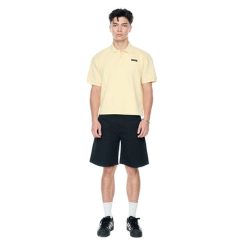 PUSHPUSH - Jay Polo Tee - Yellow Pastel