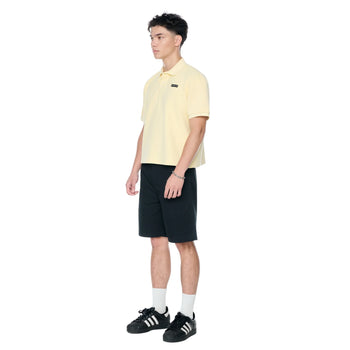 PUSHPUSH - Jay Polo Tee - Yellow Pastel