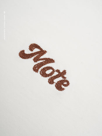 Unlimited Mote - Henley Short Sleeve Tee - Off-White