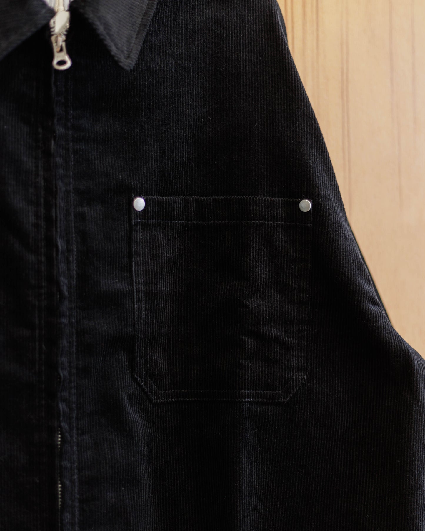 Vavues Rivet Pocket Corduroy Jacket