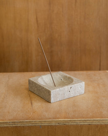 Travertine Incense Burner - HYANG