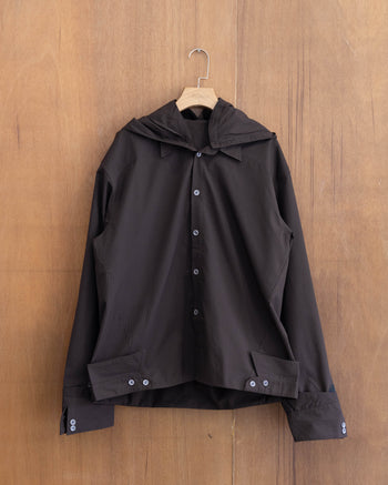 BEUTER Collar Men's Shirt -Brown