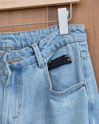 BEUTER® SS25 Flare Distressed Blue Jeans