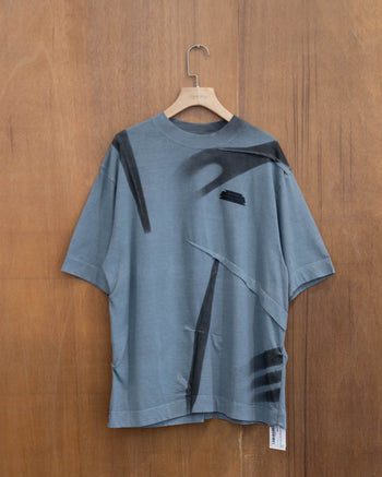 BEUTER® Grey Stone Wrinkled T-Shirt