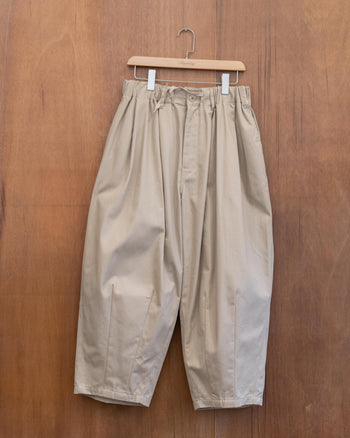 AGILITY Basic Wide-Leg Pants - Khaki