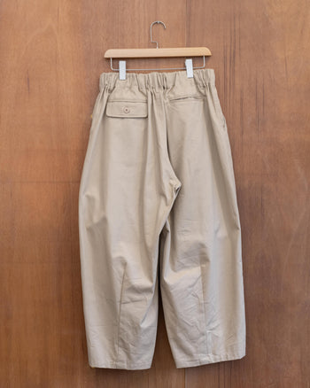 AGILITY Basic Wide-Leg Pants - Khaki