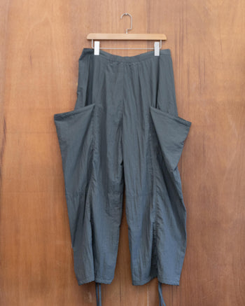 AGILITY MIAO Nylon Cargo Pants - Grey