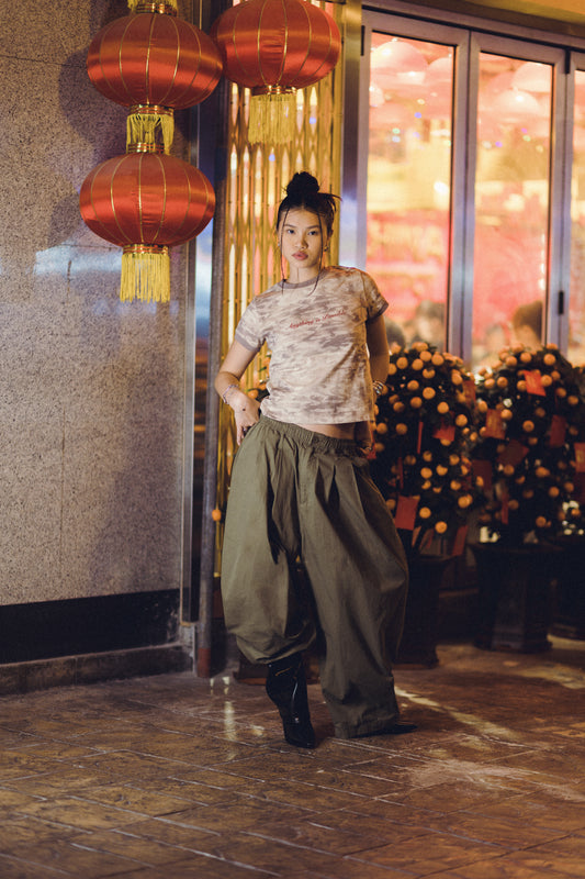 Anything JB - Desert Camo Baby Tee