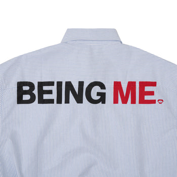 K.M.C - Bring Me Stripe Boxy Shirt