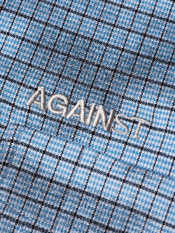 Against Lab - Stained Dame Shirt - Light Blue