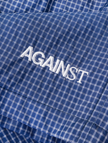 Against Lab - Nylon Ripstop Money Shorts - Navy