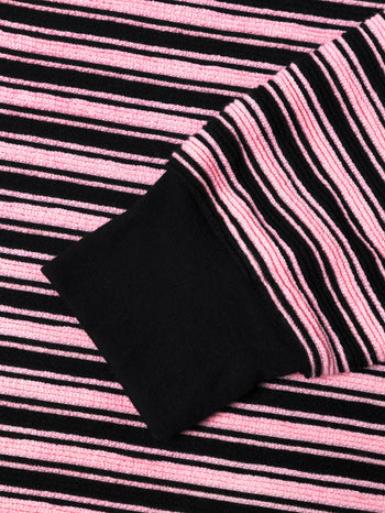 Against Lab - Stripe Star Lounge Tee - Pink