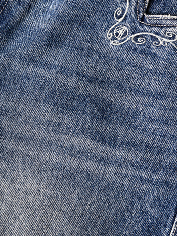 Against Lab - Cowboy Washed Perfect Jeans - Blue