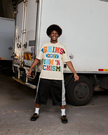 Against Lab - Ism And Schism Tee - Cream