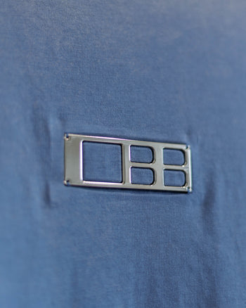 Double Back Metal Logo Tee