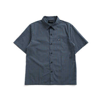 PUSHPUSH - Nik Shirt - Steel Blue