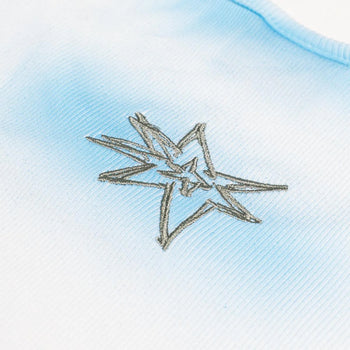 TNT x Dmeow - Whitecaps Logo Singlet - White