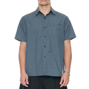 PUSHPUSH - Nik Shirt - Steel Blue