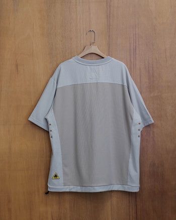 FTMD. Panel Waffle Tee - Grey