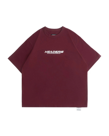 Headers - Wide Wheels Tee - Rotor Red