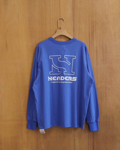 HEADERS Daytona Blue L/S Tee