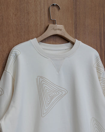 FTMD. Topo Logo Sweater - Beige