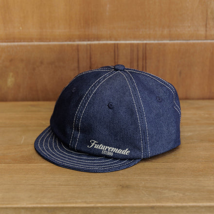 FTMD. Short Brim Cap Denim