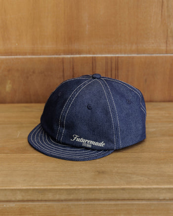 FTMD. Short Brim Cap Denim