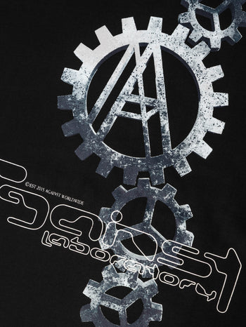 Against Lab - Gear Up Tee - Black