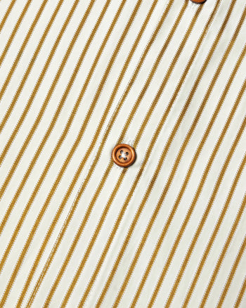 Against Lab - Stripe Miguel Shirt - Light Green