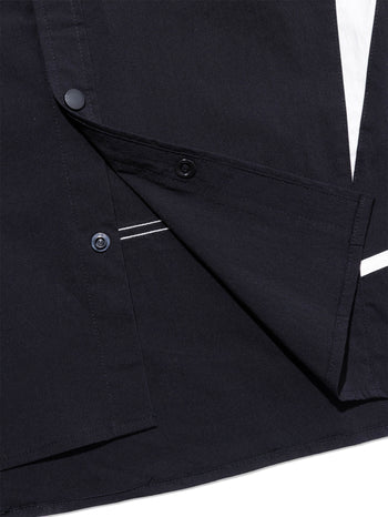 Against Lab - Joga Button Shirt - Black