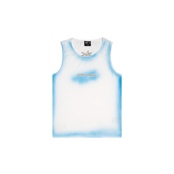 TNT x Dmeow - Whitecaps Logo Singlet - White