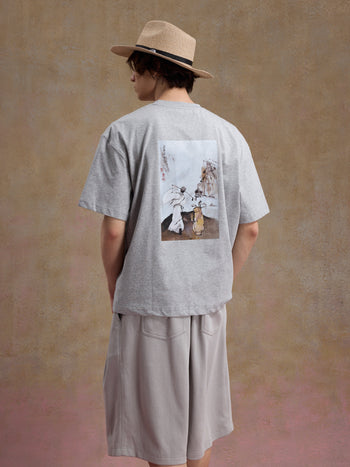 Unlimited Mote - Li Bai Golf S/S Tee - Grey