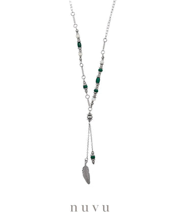 Nuvu Jewel - Cross the Line Necklace