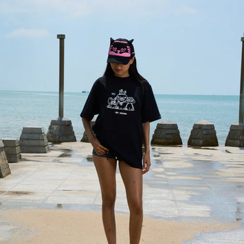 TNT x Dmeow - Rowdy Tee - Black