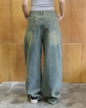 Leftroom Washed Emerald Jeans