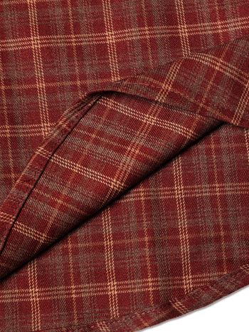 Against Lab - Flannel Miguel Shirt - Red