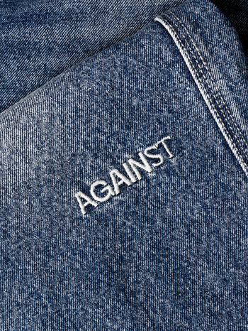 Against Lab - Cowboy Washed Perfect Jeans - Blue