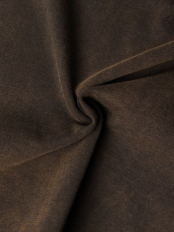 Against Lab - Afacts Boxy Tee Washed - Brown