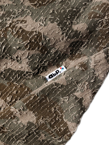 abp . Biggie Cargo Pants - Distressed Camo