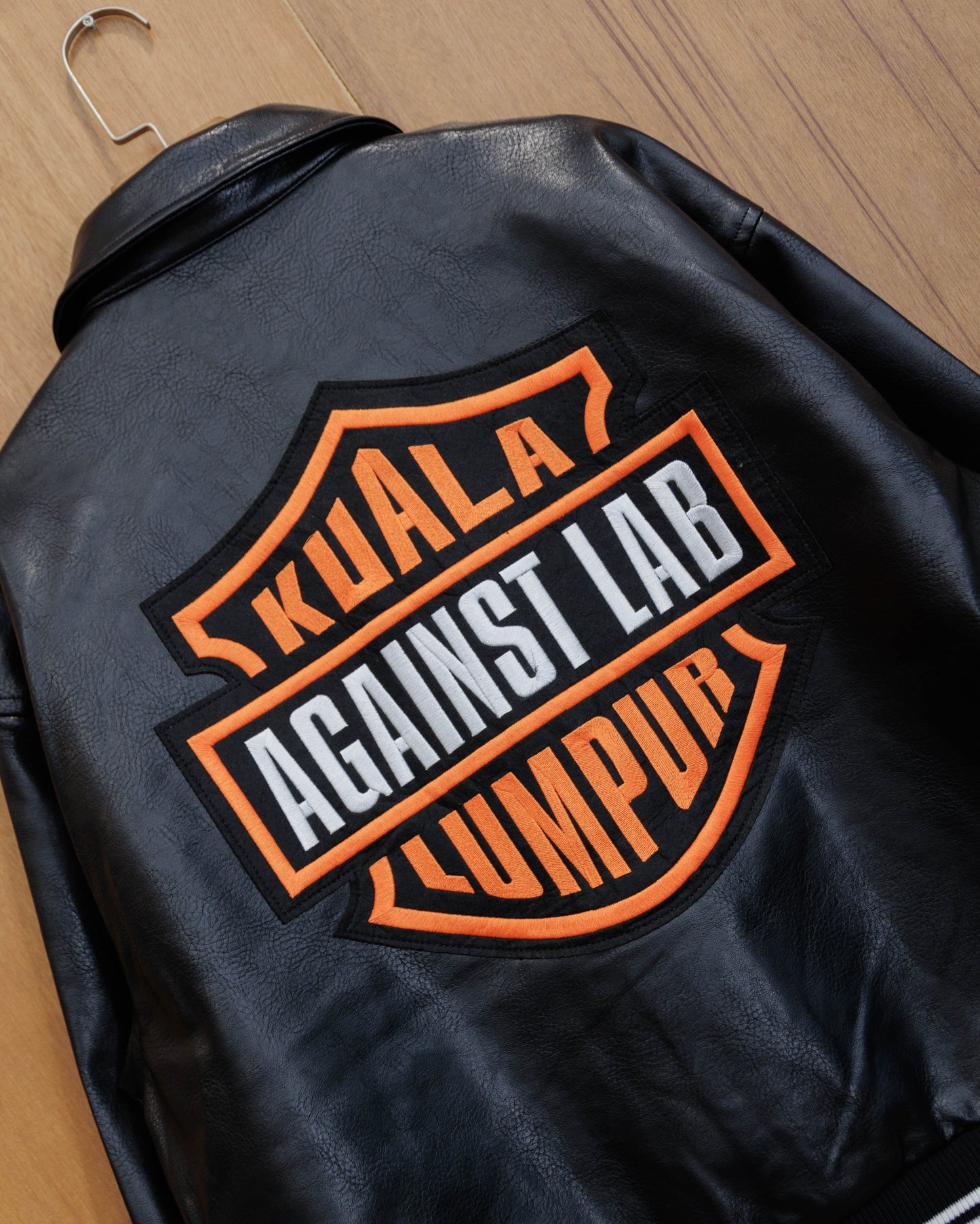 Against Lab - Leather Bike Jacket