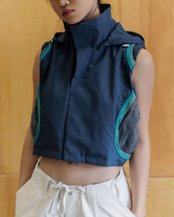 CONP Zipped Sleeveless Vest