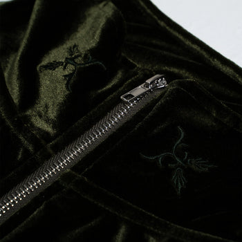 TNT X SFC Velvet Jacket - Green